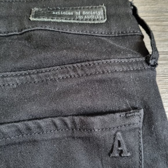 Articles of Society Skinny Jeans in Asphalt Size 29 - Picture 5 of 10